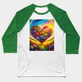 the heart of the summer meadow Baseball T-Shirt